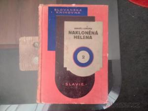 Nakloněná Helena - román- staré tisky